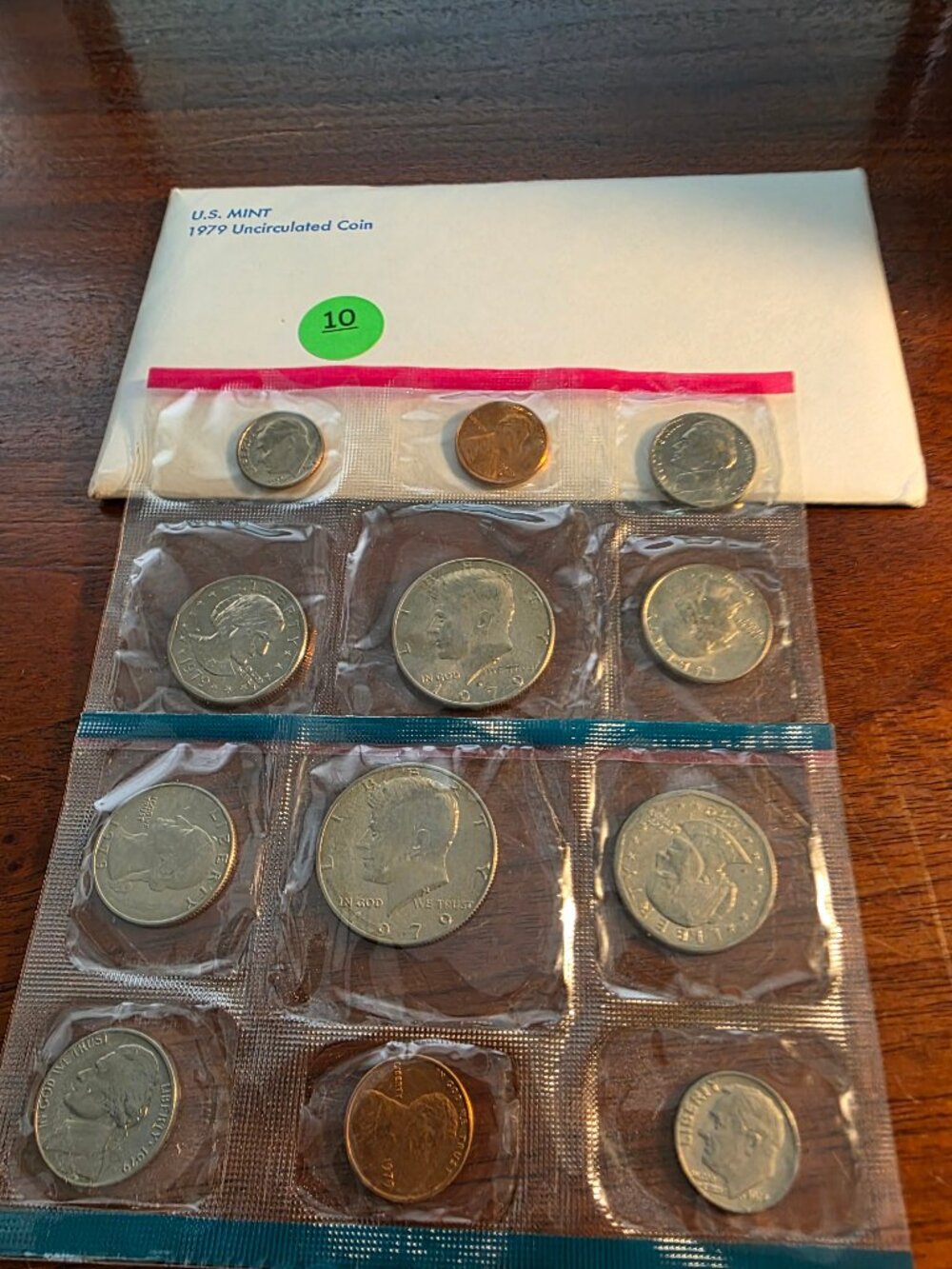 1979 U.S. MINT UNCIRCULATED COIN SET P/D